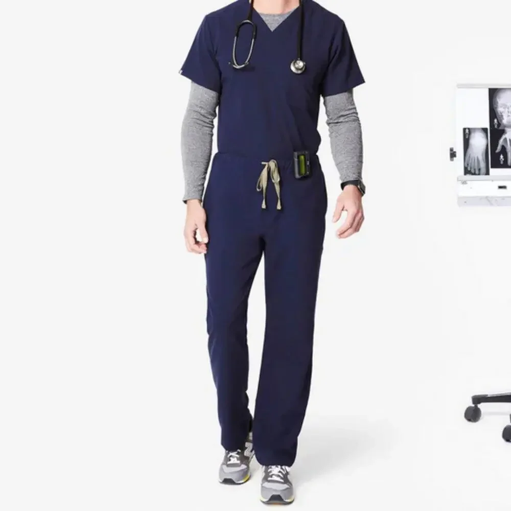 Figs Men's Pisco Basic Navy Scrub Pants Size Large